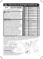 Philex Sky Line 28216R Setup Manual preview