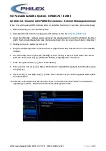 Preview for 1 page of Philex SM00575 Update Manual