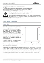 Preview for 4 page of philippi BTM2 Operating Instructions Manual