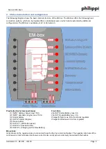 Preview for 4 page of philippi EM-box 3 Manual