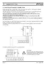 Предварительный просмотр 4 страницы philippi TCM4 Instruction Manual