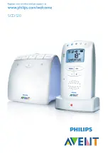 Preview for 1 page of Philips AVENT Avent DECT baby monitor SCD520 Manual