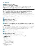 Preview for 14 page of Philips AVENT Avent DECT baby monitor SCD520 Manual