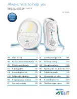 Philips AVENT AVENT SCD505 User Manual preview