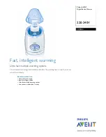 Preview for 1 page of Philips AVENT Avent SCF260/15 Specifications