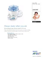 Philips AVENT Avent SCF276/27 Specifications предпросмотр