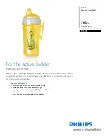 Philips AVENT AVENT SCF609 Specifications preview