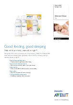 Philips AVENT AVENT SCF666/27 Specifications preview