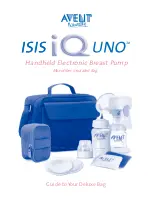 Philips AVENT Isis iQ Uno User Manual preview