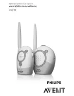 Preview for 1 page of Philips AVENT SCD480 User Manual