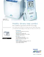 Philips AVENT SCD530 - Avent DECT Baby Monitor Monitoring System Specifications предпросмотр