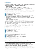 Preview for 14 page of Philips AVENT SCD530 - Avent DECT Baby Monitor Monitoring System User Manual