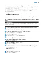 Preview for 59 page of Philips AVENT SCD530 - Avent DECT Baby Monitor Monitoring System User Manual