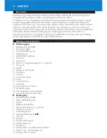 Preview for 82 page of Philips AVENT SCD530 - Avent DECT Baby Monitor Monitoring System User Manual