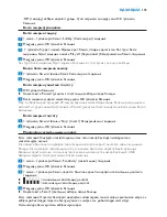 Preview for 105 page of Philips AVENT SCD530 - Avent DECT Baby Monitor Monitoring System User Manual