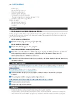 Preview for 124 page of Philips AVENT SCD530 - Avent DECT Baby Monitor Monitoring System User Manual