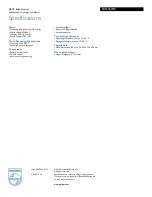 Preview for 3 page of Philips AVENT SCD560/10 Specifications