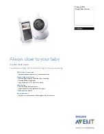 Philips AVENT SCD600 Specifications предпросмотр