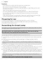 Preview for 8 page of Philips AVENT SCF330 Manual