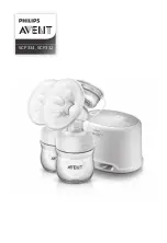 Philips AVENT SCF332 Manual предпросмотр