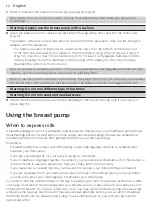 Preview for 12 page of Philips AVENT SCF332 Manual