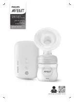 Preview for 1 page of Philips AVENT SCF395 Manual