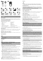 Предварительный просмотр 2 страницы Philips AVENT SCF430 User Manual