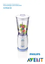 Preview for 1 page of Philips AVENT SCF860/20 Manual