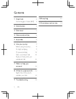 Preview for 2 page of Philips AVENT SCF902 User Manual