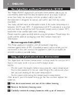 Preview for 6 page of Philips AVENT SCH550 User Manual