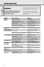 Preview for 16 page of Philips/Magnavox AZ1200 User Manual