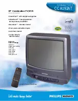 Philips/Magnavox CCA192AT Specification preview