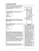 Preview for 8 page of Philips/Magnavox CCX193AT Owner'S Manual