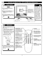 Предварительный просмотр 6 страницы Philips/Magnavox COLOR TV 19 INCH PORTABLE PS1944C Owner'S Manual