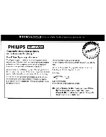 Предварительный просмотр 3 страницы Philips/Magnavox FW380C User Manual