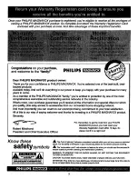 Preview for 2 page of Philips/Magnavox MX2797B Owner'S Manual