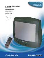 Preview for 1 page of Philips/Magnavox PR1302C Specifications