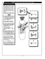 Предварительный просмотр 12 страницы Philips/Magnavox PS1964C1 Owner'S Manual