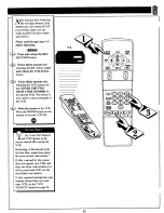 Предварительный просмотр 25 страницы Philips/Magnavox TS3654 Owner'S Manual