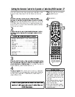 Предварительный просмотр 27 страницы Philips/Magnavox VCR 462 Owner'S Manual