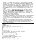 Preview for 8 page of PHILIPS Respironics Nuance Manual