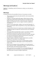 Preview for 6 page of PHILIPS Respironics SimplyGo Mini Manual