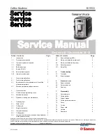 Philips Saeco Gaggia Unica RI 9933 Service Manual preview