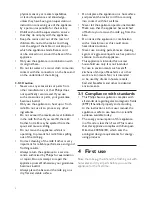 Preview for 4 page of Philips Saeco HD7019 User Manual