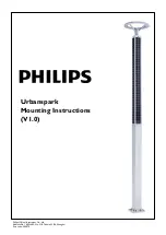 Philips 01800502 Mounting Instructions preview