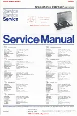 Philips 06GFS03/23B Service Manual предпросмотр