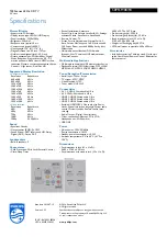 Preview for 3 page of Philips 1000 Series 50PFL1908/F8 Quick Manual