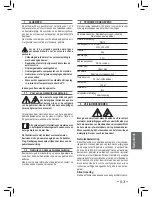 Preview for 53 page of Philips 10002410 Operating Instructions Manual