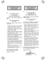 Preview for 71 page of Philips 10002410 Operating Instructions Manual