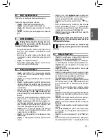 Preview for 17 page of Philips 10003090 Operating Instructions Manual